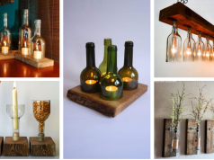 Tvoření na dlouhé zimní večery: Opětovné dekorativní využití skleněných lahví!