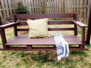 Postavte si tuto zahradní houpačku: Jednoduchý FOTO návod, jak na to!