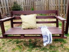 Postavte si tuto zahradní houpačku: Jednoduchý FOTO návod, jak na to!