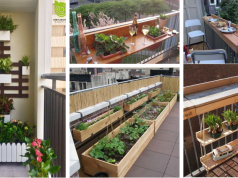 20+ jednoduchý nápadů, jak zkrášlit váš balkon či terasu pomocí květin!