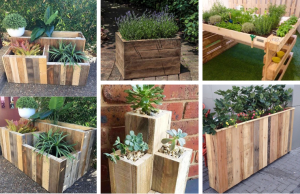 Inspirace na zahrádkářskou sezonu – Vyrobte si z přebytečných latí jeden z těchto květináčů!