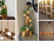 Inspirace na tvoření – Využili jsme obyčejný bambus k vytvoření krásné dekorace!