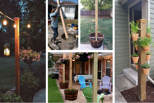 Úžasné vertikální květinové dekorace – Inspirace na nadcházející zahrádkářskou sezónu!