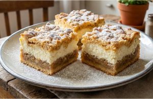 Luxusní ořechový koláč s tvarohem: Nebe v hubě, které si zamilujete