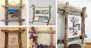 Zvýrazněte své vzpomínky netradičním způsobem: Foto rámečky z drobných klacíků!