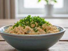 Zdravá a luxusní cizrnová pomazánka: Svěží chuť