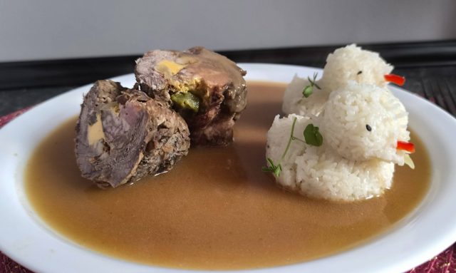 Španělské ptáčky s rýží Basmati – klasika české kuchyně v pomalém hrnci Španělské ptáčky s rýží Basmati – klasika české kuchyně v pomalém hrnci