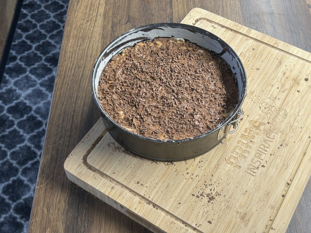 Banánové pokušení s tvarohem a čokoládou