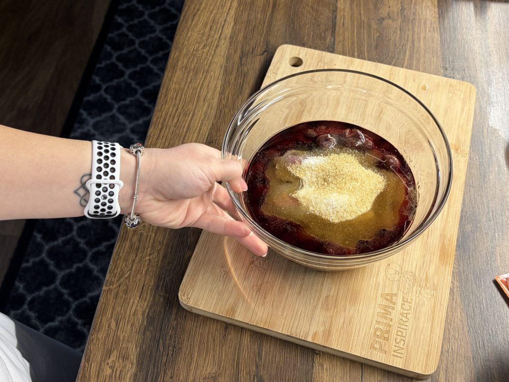 Kakaový koláč z kompotu - rychlý a snadný recept