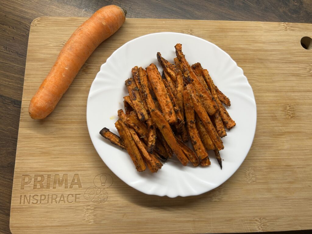 Křupavé pečené mrkve s bylinkami