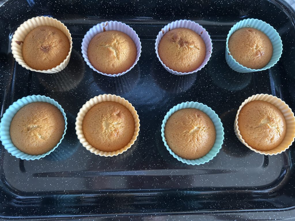 Muffiny plněné karamelovým salkem