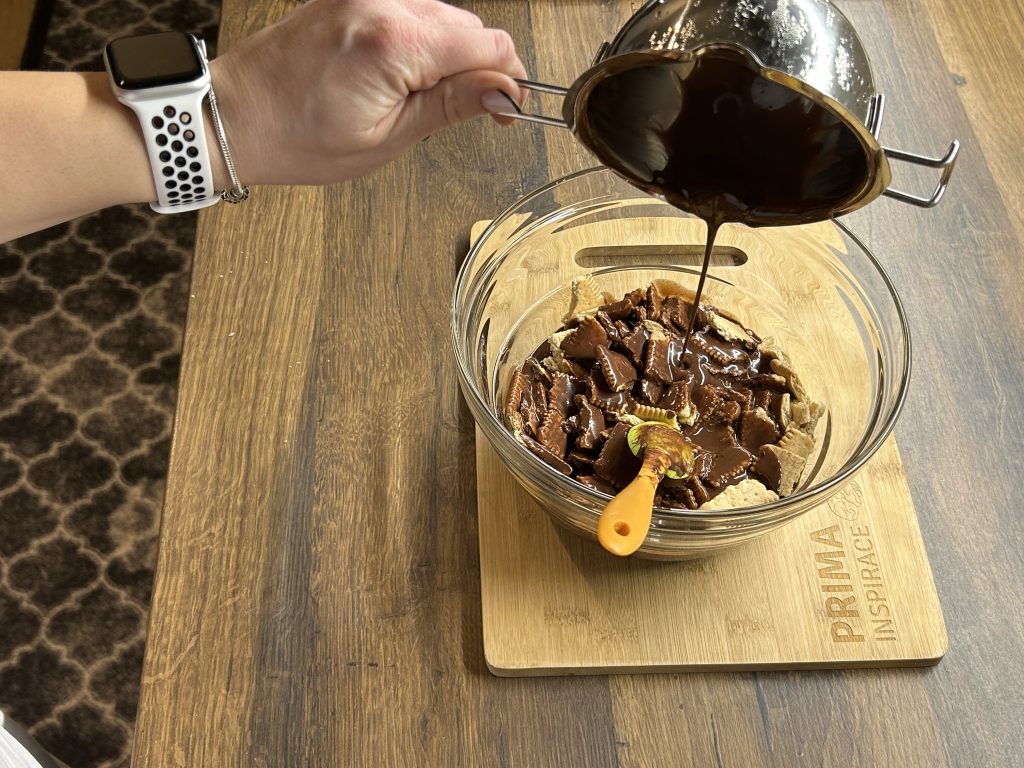 Nepečený mozaikový koláč jen ze 3 ingrediencí