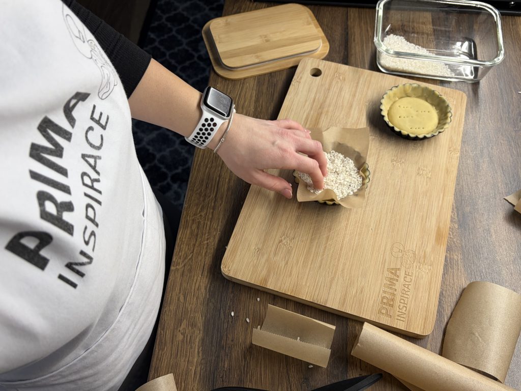 Pistáciové tartaletky – křehký dezert s jemným krémem