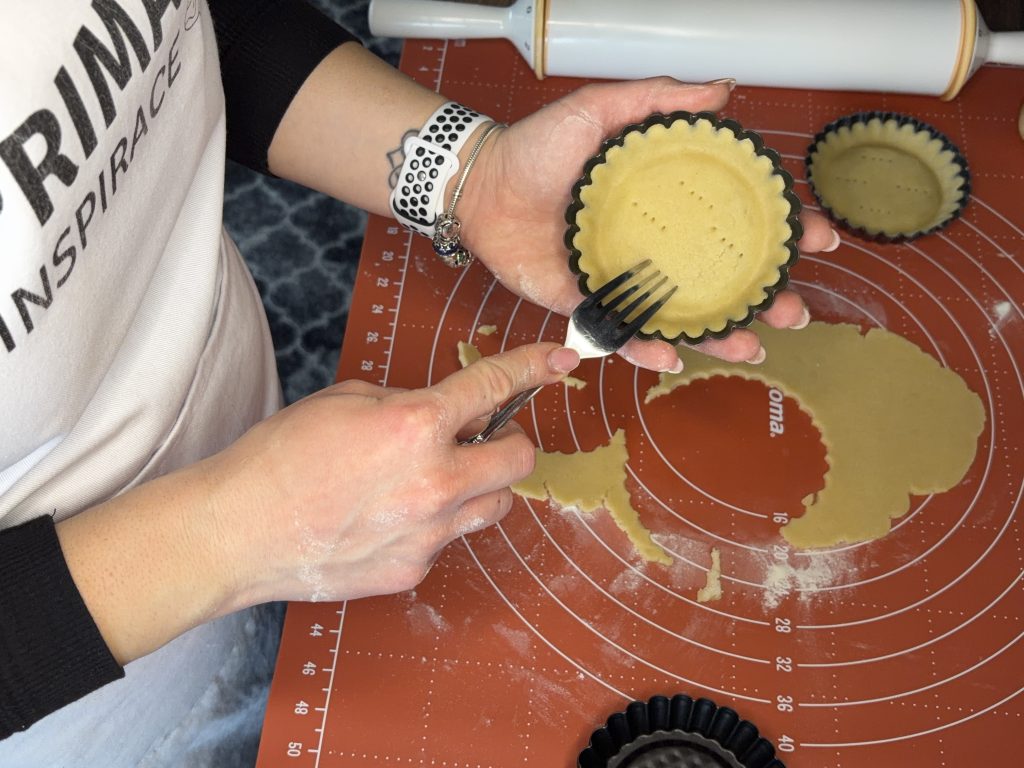 Pistáciové tartaletky – křehký dezert s jemným krémem