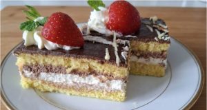 Nadýchané řezy ke kávě: Spojení mascarpone a pařížské šlehačky, které si zamilujete