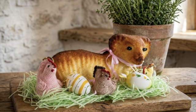 Velikonoční beránek z tvarohového těsta: vláčný domácí recept