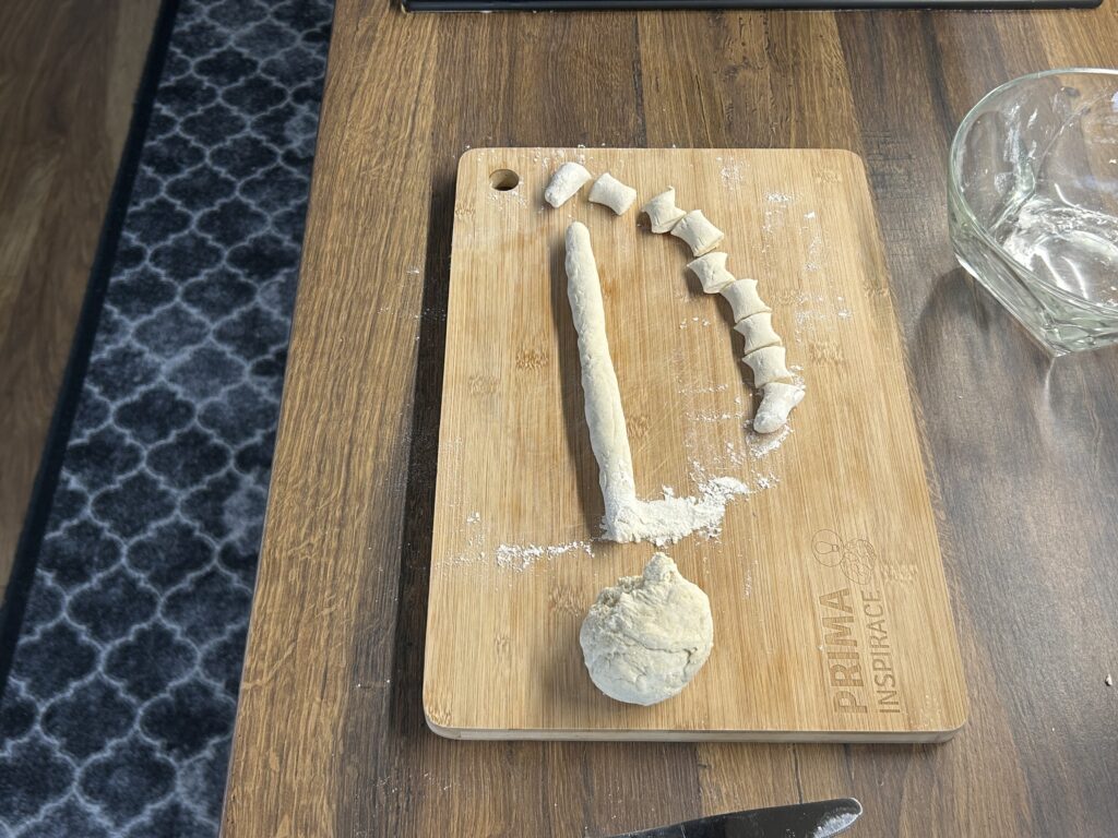 Tofu gnocchi ze špaldové mouky