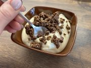 Domácí vanilkový krém s tvarohem á la termix Domácí vanilkový termix z tvarohu – rychlý krémový dezert bez éček