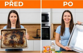 Jak vyčistit připálený pekáč bez drhnutí? Zkuste trik s jedlou sodou a octem