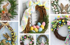 Vytvořte si letos vlastní – Inspirace na překrásné jarní věnce, které ozdobí Vaše vchodové dveře