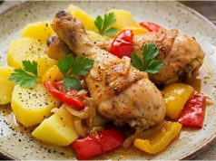 Kuřecí paličky pečené na cibuli, paprice a česneku – šťavnatý oběd s dokonalou šťávou