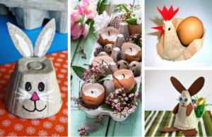 Velikonoční tvoření pro velké i malé – Využijte plato od vajec tímto netradičním způsobem!