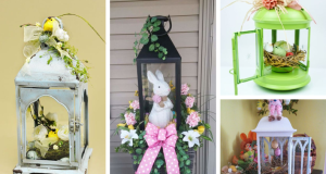 Netradiční využití lucerny – Předělejte jí na velikonoční dekoraci!