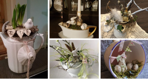 Krásné velikonoční dekorace z porcelánového nádobí – Pusťte se do jarního tvoření!