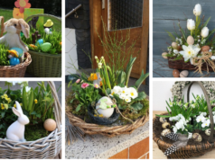 Kouzlo proutěného košíku: 20+ krásných velikonočních dekorací!