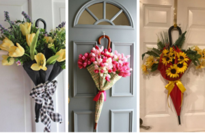 Vykouzlete si tuto krásnou jarní dekoraci – Využijte obyčejný deštník!