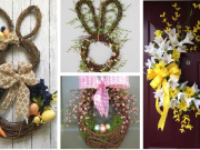 Vytvořte si tuto krásnou jarní dekoraci, kterou si jednoduše můžete pověsit!