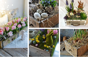 Inspirace na originální jarní dekoraci – Využili jsme obyčejný šuplík!