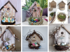 Vyrobte si jednu z těchto úžasných ptačích budek – Inspirace na velikonoční tvoření