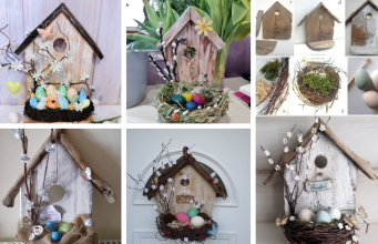 Vyrobte si jednu z těchto úžasných ptačích budek – Inspirace na velikonoční tvoření