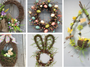 20+ velikonočních dekorací z proutí a větviček – Pusťte se do tvoření!