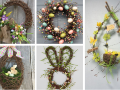 20+ velikonočních dekorací z proutí a větviček – Pusťte se do tvoření!