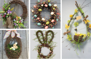 20+ velikonočních dekorací z proutí a větviček – Pusťte se do tvoření!