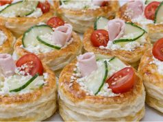 Zapomeňte na klasické chlebíčky: Věžičky z listového těsta, které zmizí ze stolu dřív, než je stihnete vyfotit Slané věžičky z listového těsta – rychlé luxusní jednohubky pro návštěvu