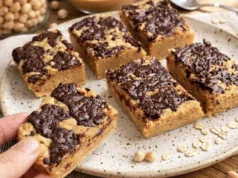 Zdravé mlsání: Cizrnový zákusek s arašídy a čokoládou!