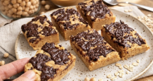 Zdravé mlsání: Cizrnový zákusek s arašídy a čokoládou!