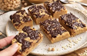 Zdravé mlsání: Cizrnový zákusek s arašídy a čokoládou!