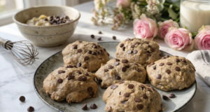 Zdravé mlsání: Vyzkoušejte tyto zdravější cookies čokoládové sušenky!