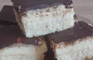 Pudinková buchta s BeBe sušenkami a čokoládou: Dezert, který se rozplývá na jazyku