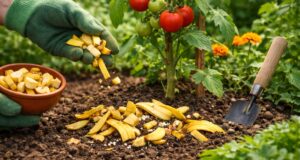 Banánová magie na zahradě: Proč letos nevyhazovat slupky do koše?