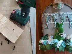 Úžasná jarní dekorace za pár korun: Proměňte starý karton a kousek dřeva v kouzelné zaječí okno