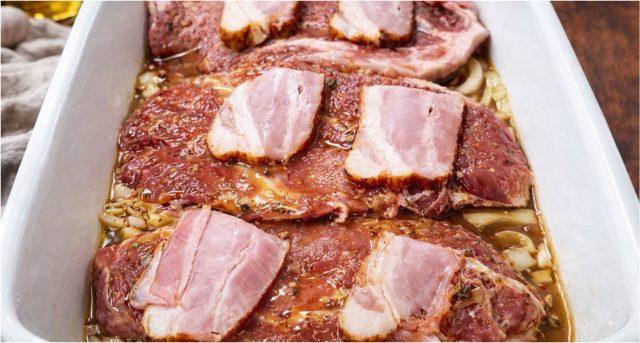 krkovička na česneku