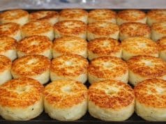 Křupavé bramboráčky se šunkou a sýrem: rychlá domácí večeře z vařených brambor