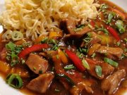 Rychlá krůtí směs se zeleninou a těstovinami: Bleskový oběd „co dům dal“