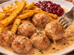 Švédské masové kuličky se smetanovou omáčkou: šťavnatý oběd jako z restaurace