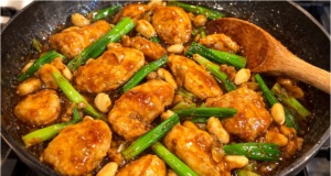 Poctivé domácí kuřecí Kung Pao: Lepší a rychlejší než z restaurace Kuřecí Kung-Pao jako z restaurace: rychlá asijská klasika s arašídy